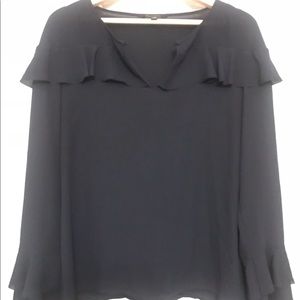 Banana Republic navy blouse